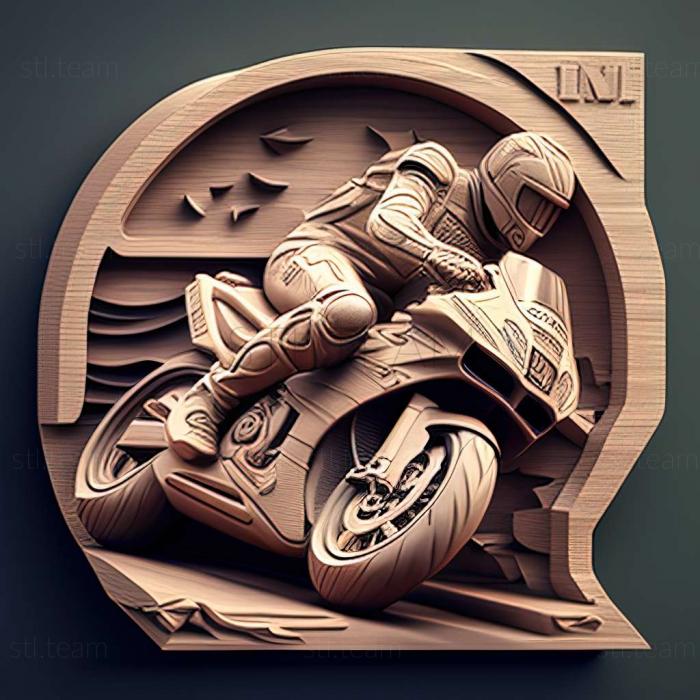 3D model MotoGP 20 game (STL)